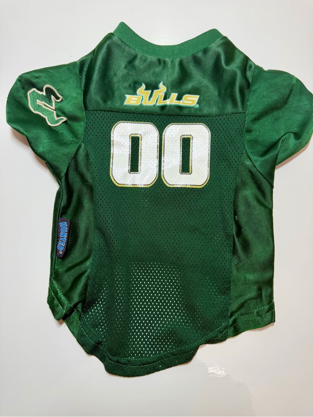 Green USF Bulls Football Pet Jersey